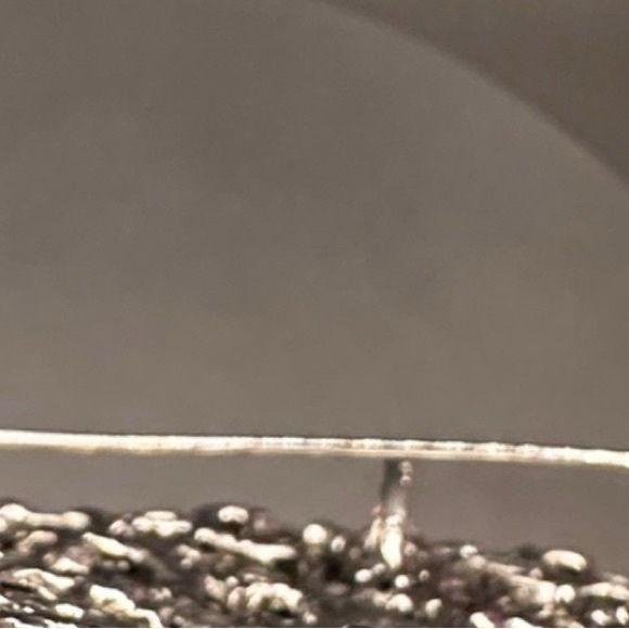 Vintage Peacock Brooch with Blue and Silver Accents - Picture 4 of 10